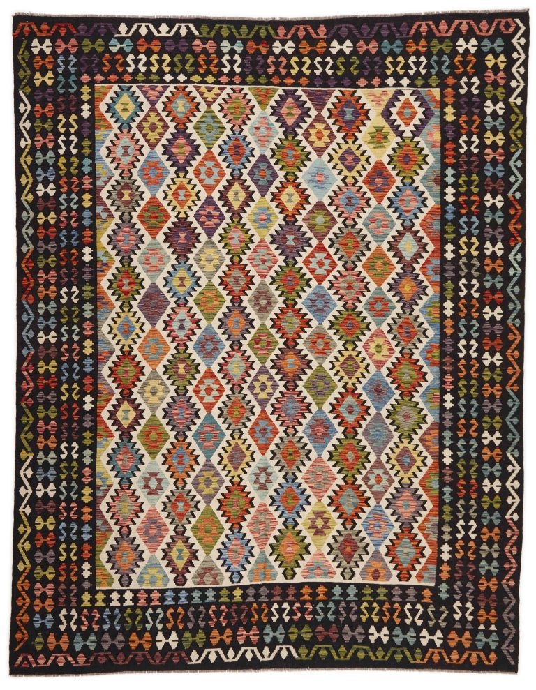 Handvävd kelim 381x301 cm