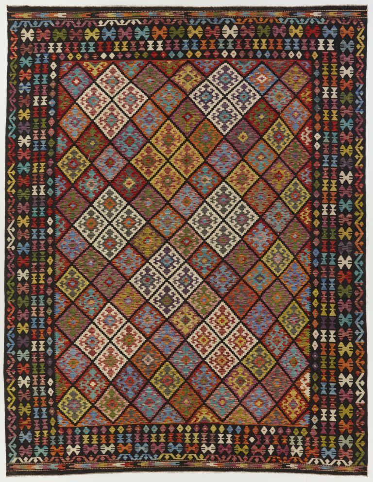 Handvävd kelim 392x308 cm