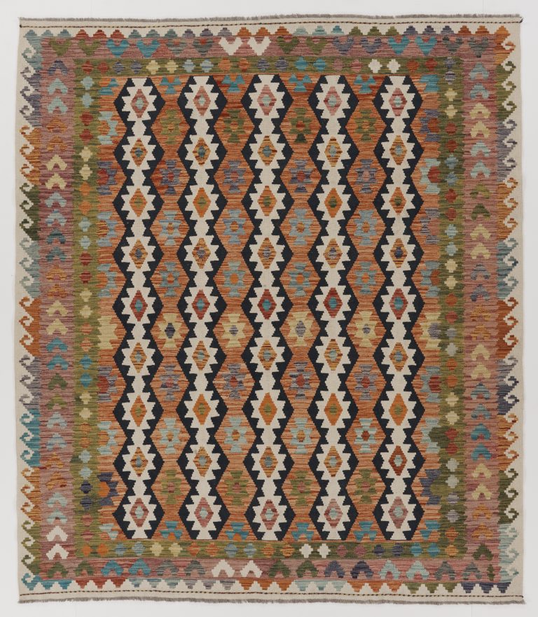 Handvävd kelim 299x261 cm