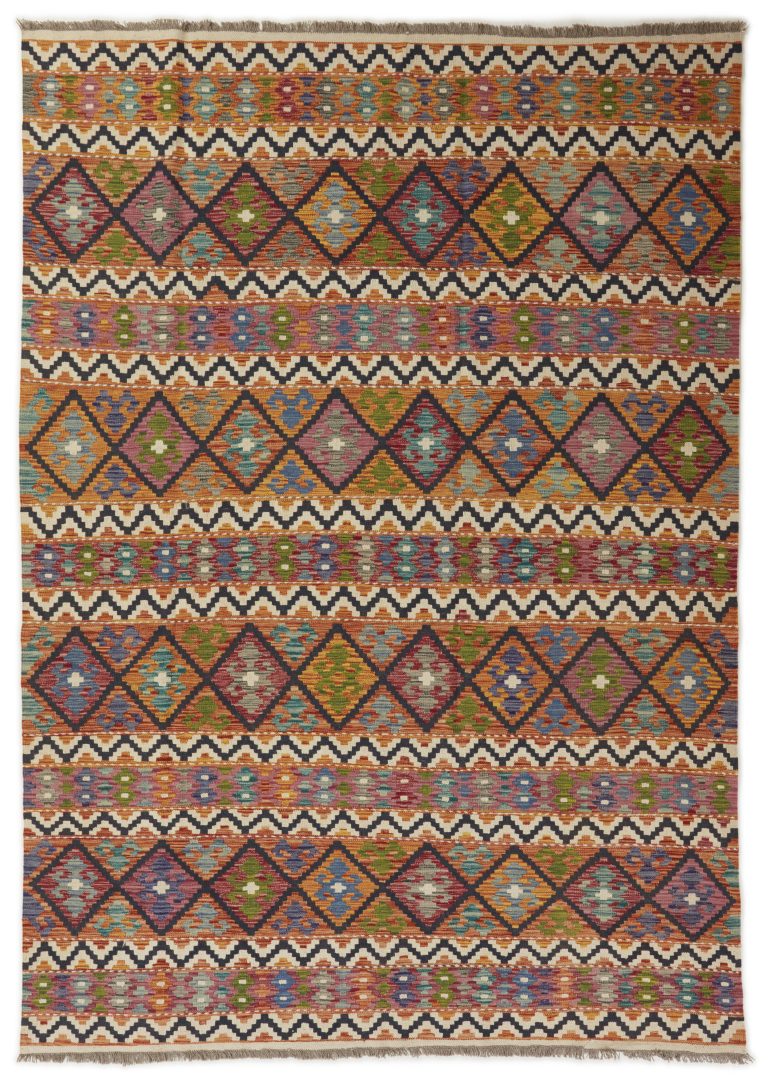 Handvävd kelim 301x212 cm